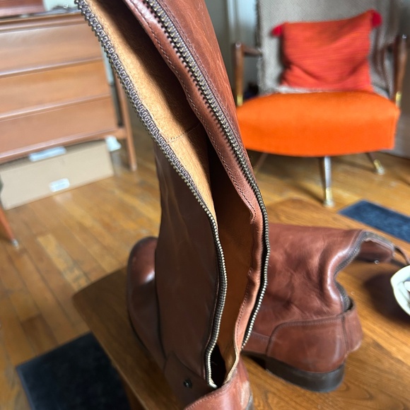 Brown Frye Riding Boots - Picture 3 of 4